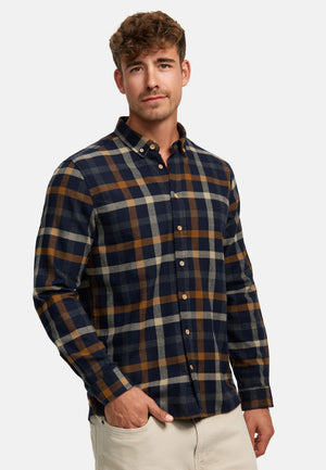 Hemd Langarm KSDean Kariert Monk's Robe New Produktbild