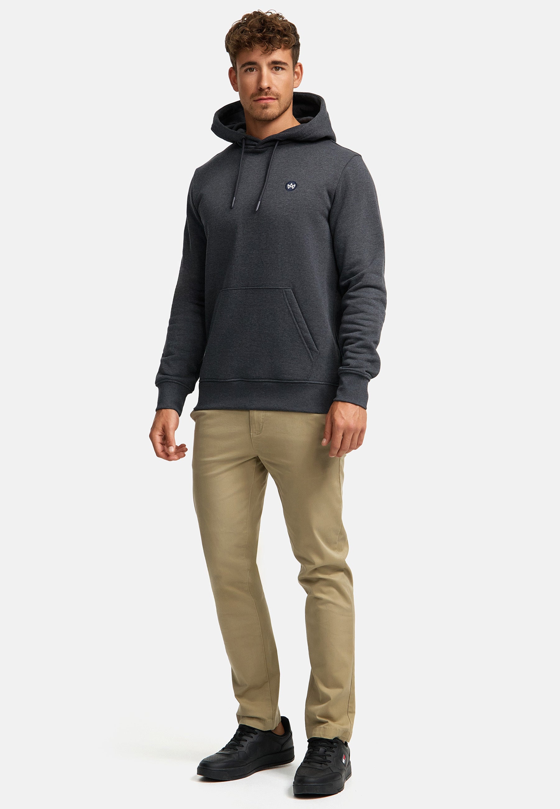 Kapuzenpullover KSLars Hoodie Charcoal Mix