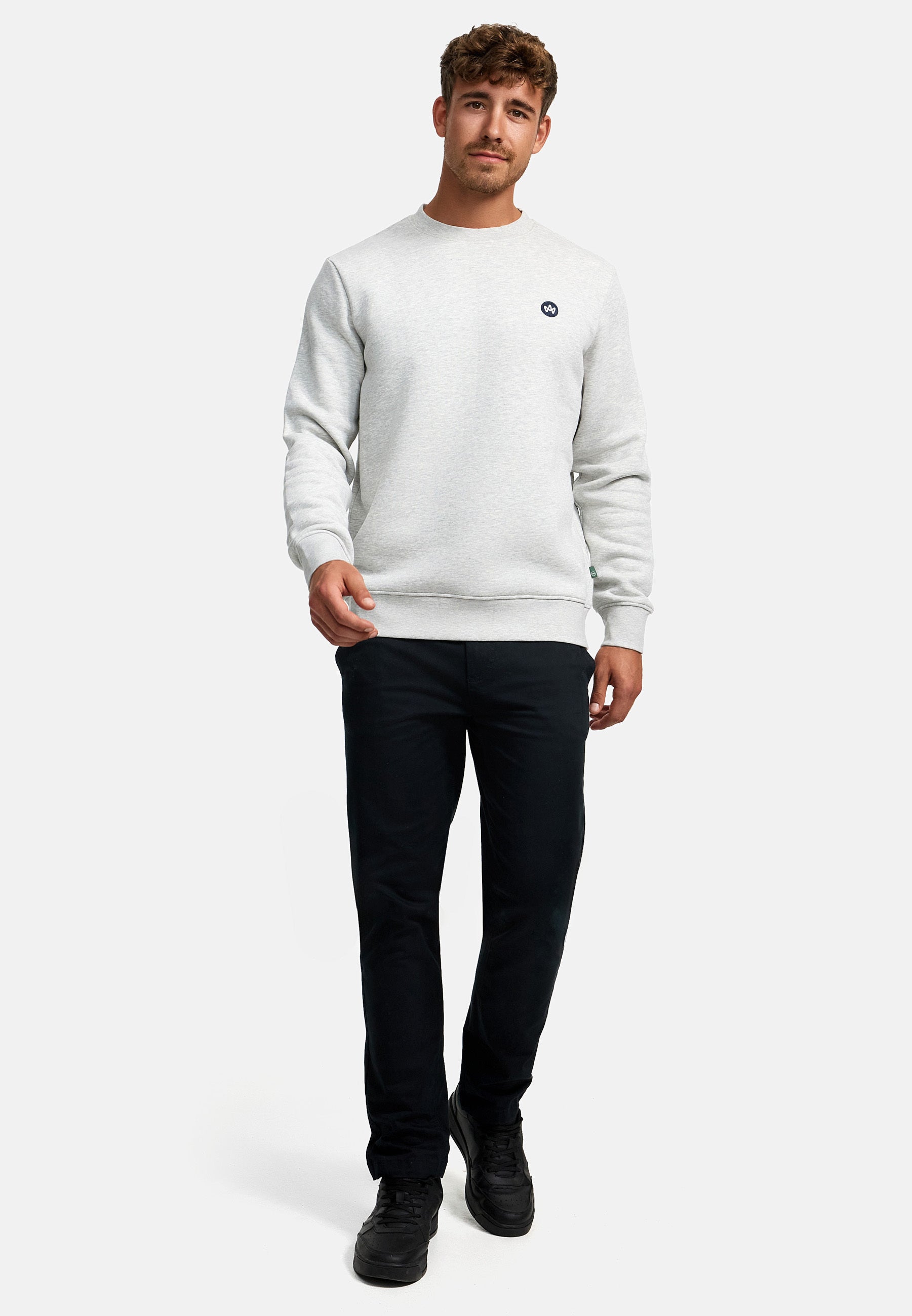 Sweatshirt KSLars Lt Grey Mix