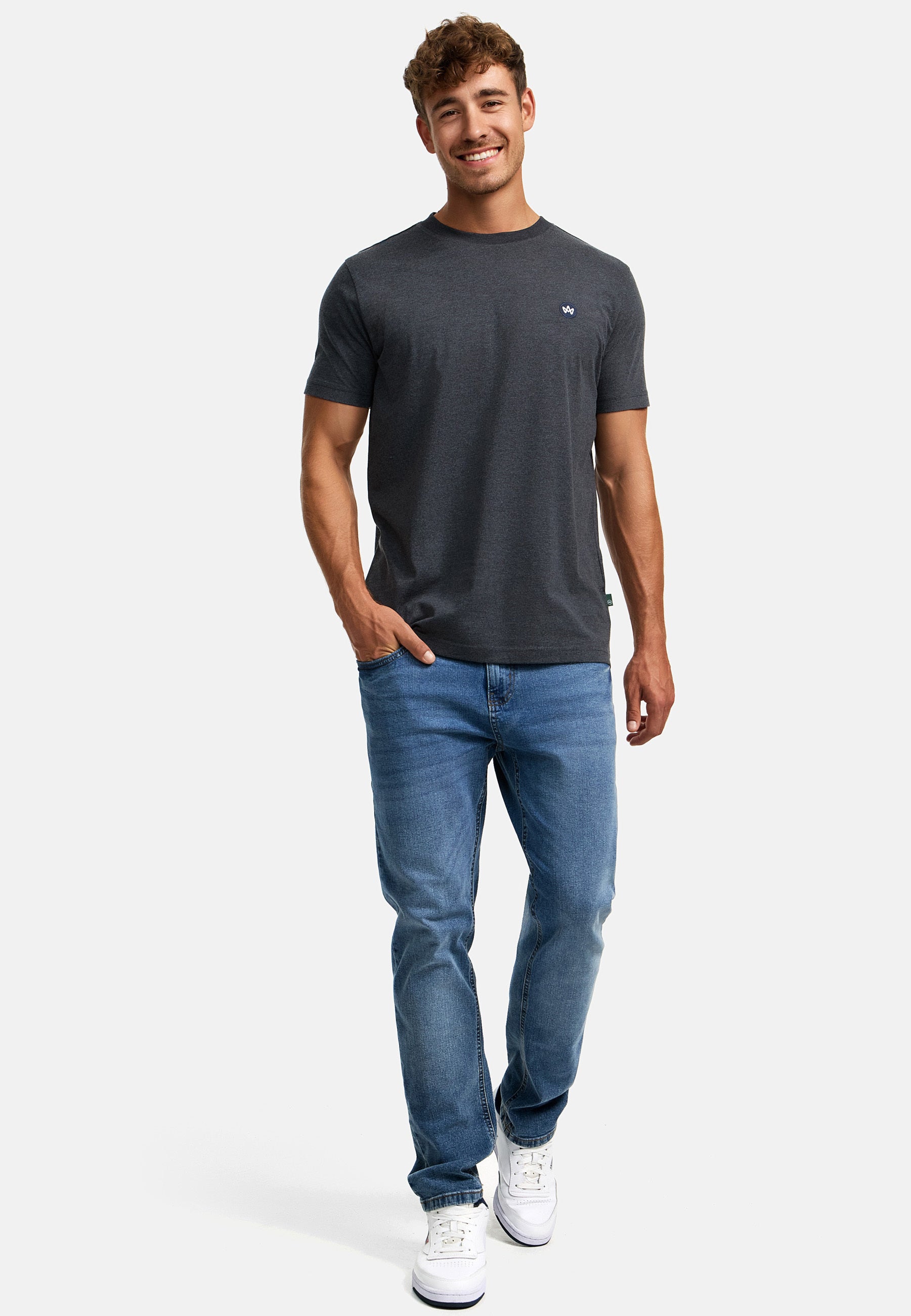 T-Shirt KSTimmi Charcoal Mix
