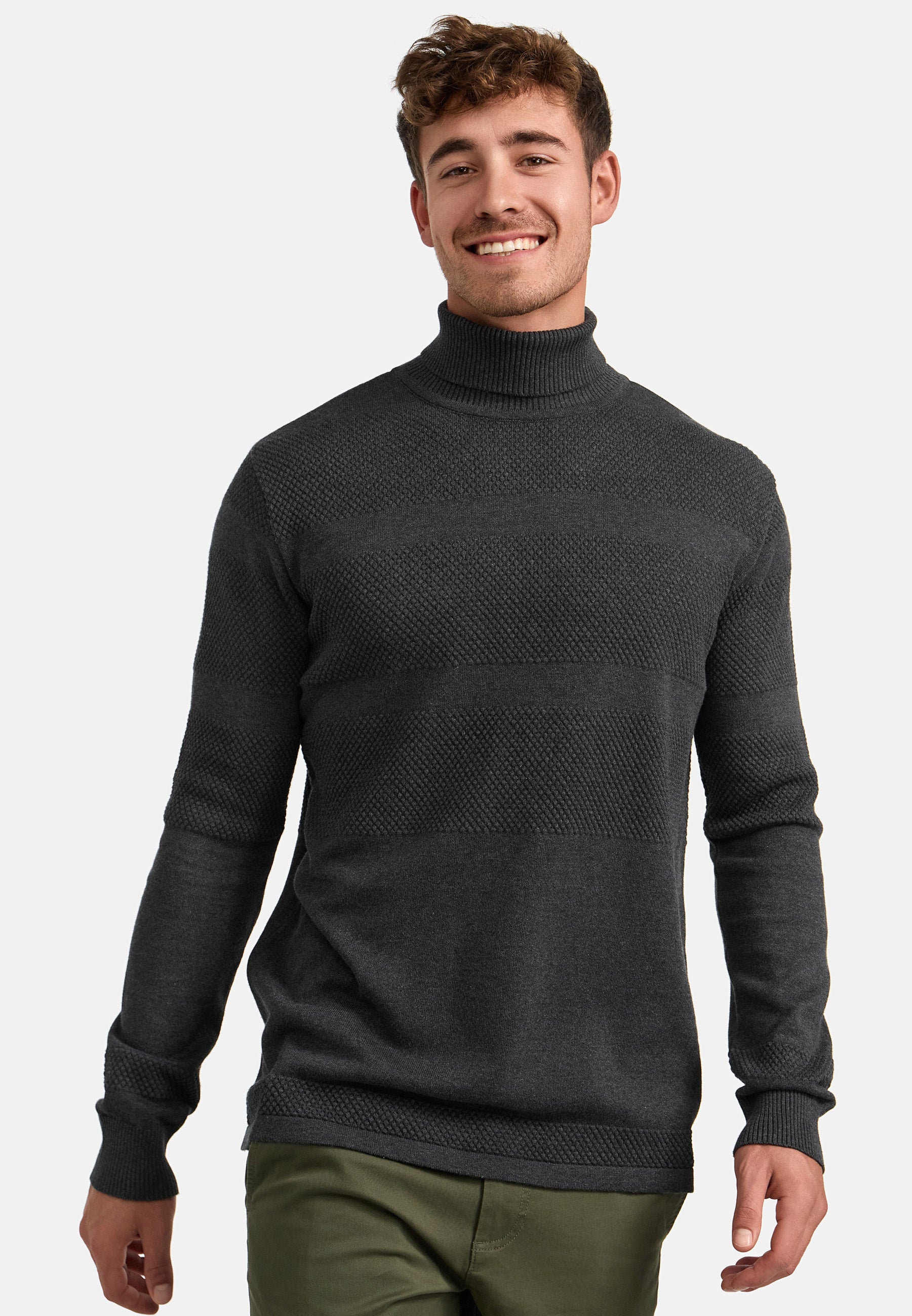 Strickpullover KSFisker Charcoal Mix