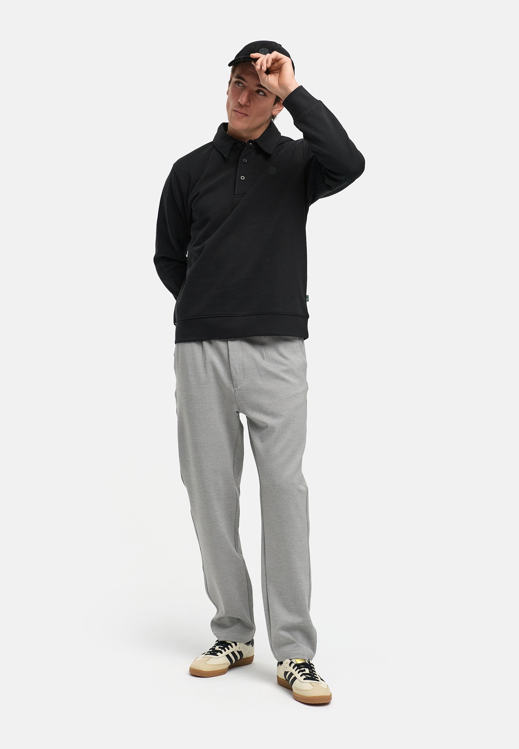 Sweatshirt KSLars Polosweater Black