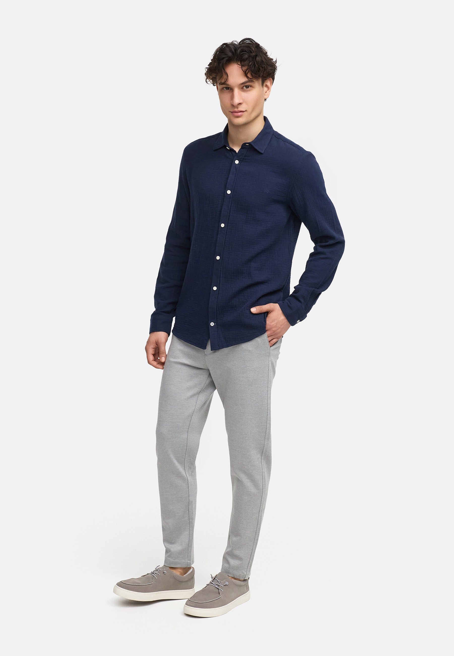 Hemd Langarm KSAvery Sky Captain