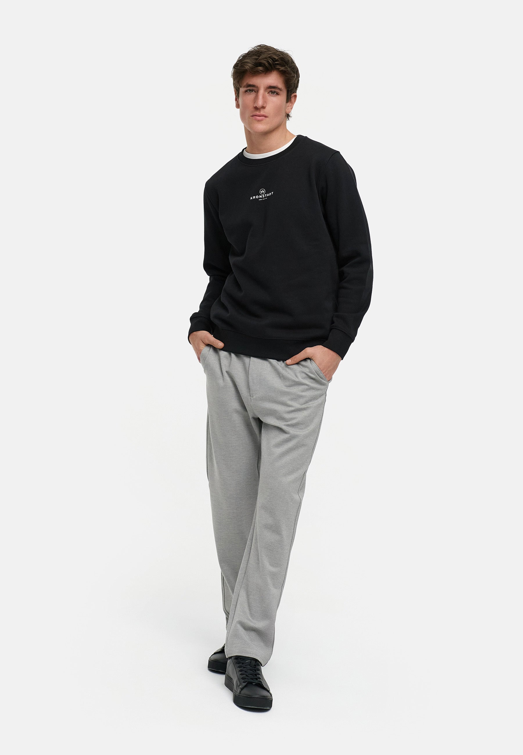 Sweatshirt KSLars Printsweater Black