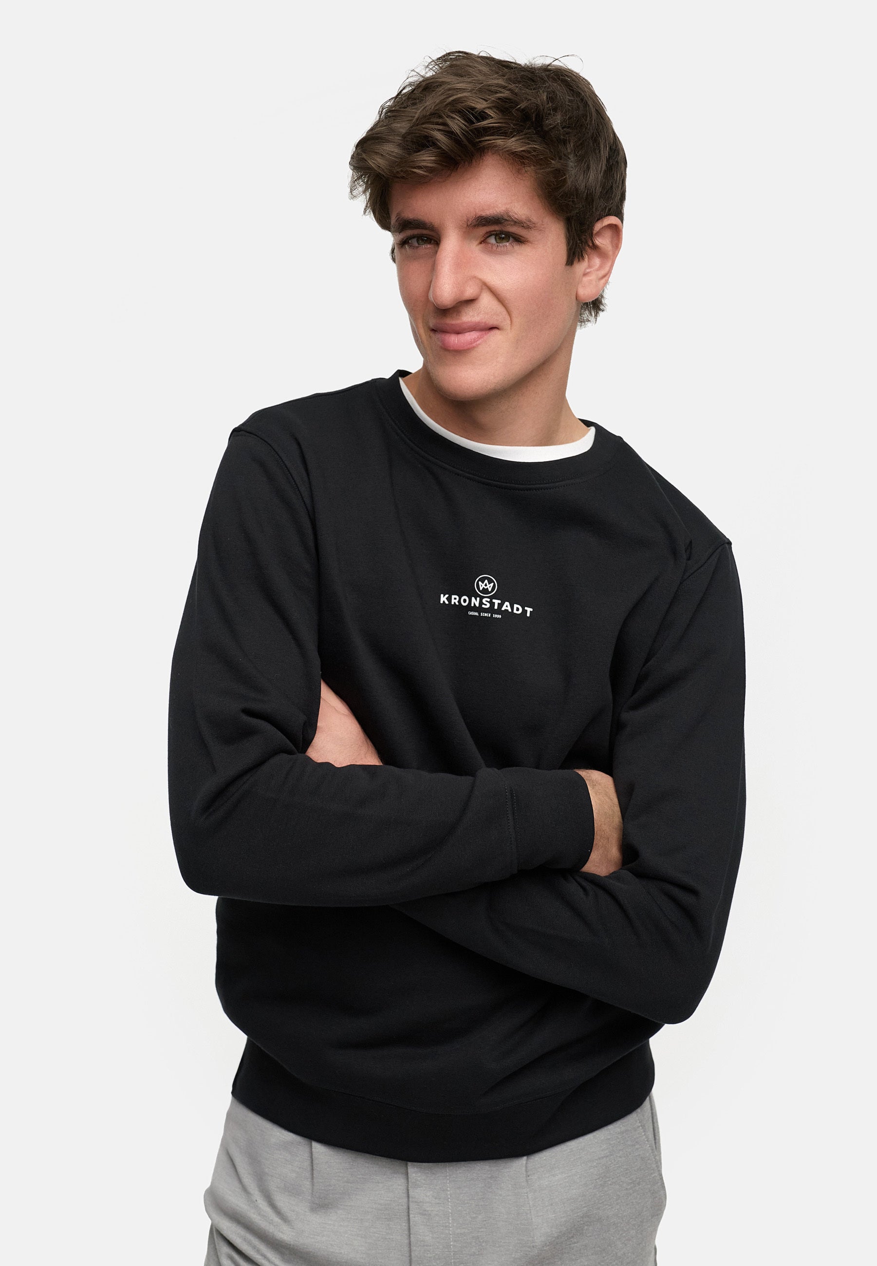 Sweatshirt KSLars Printsweater Black
