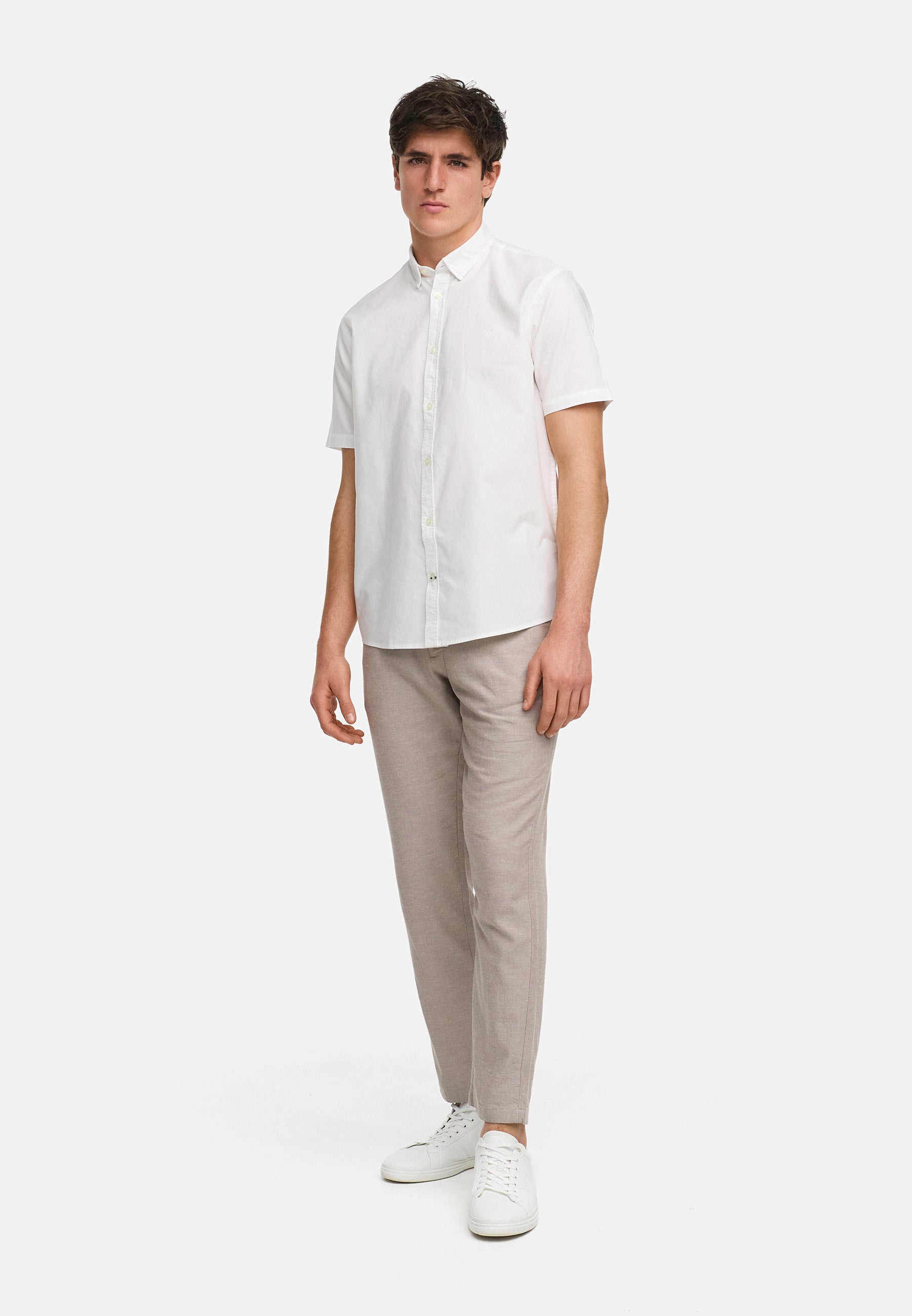 Hemd Kurzarm KSAsk Offwhite