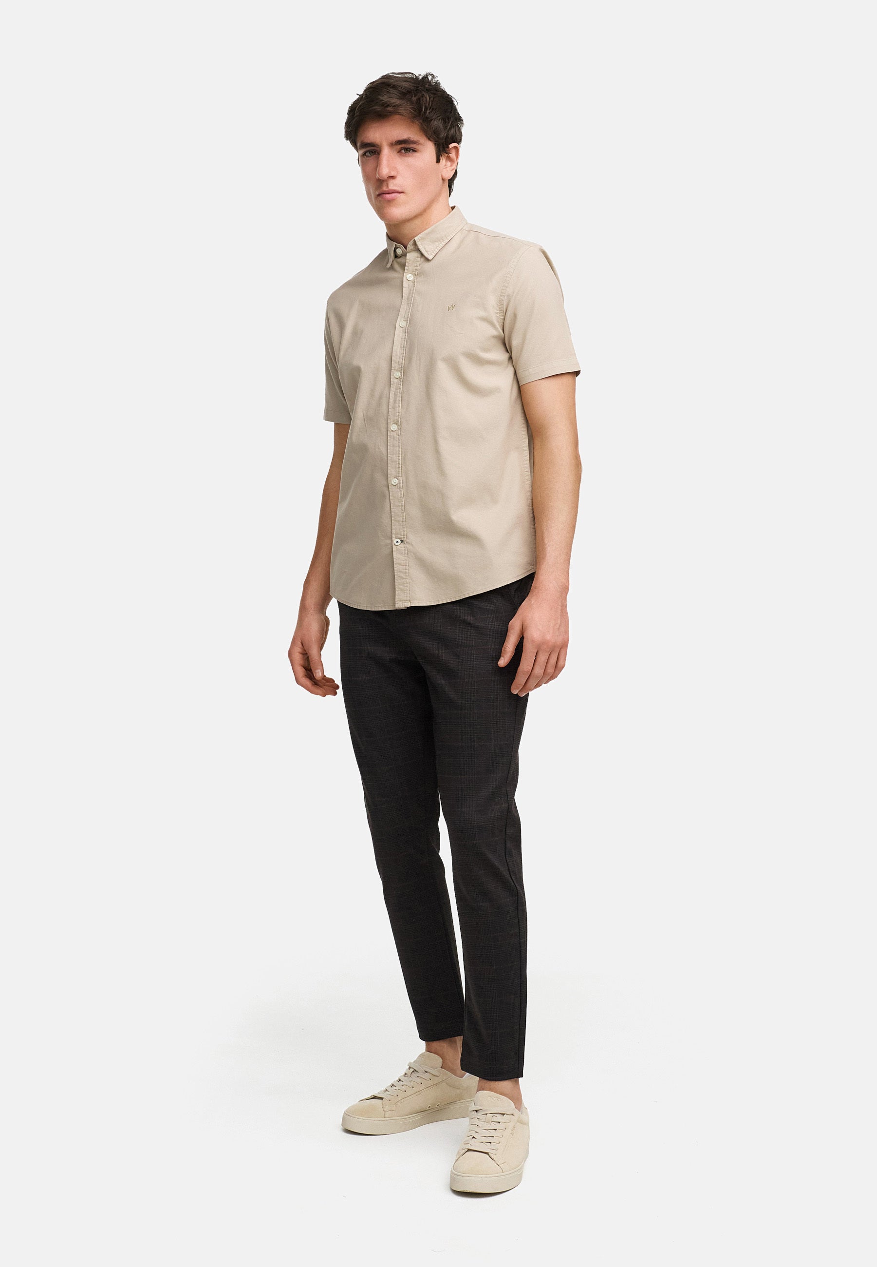 Hemd Kurzarm KSAsk Feather Gray