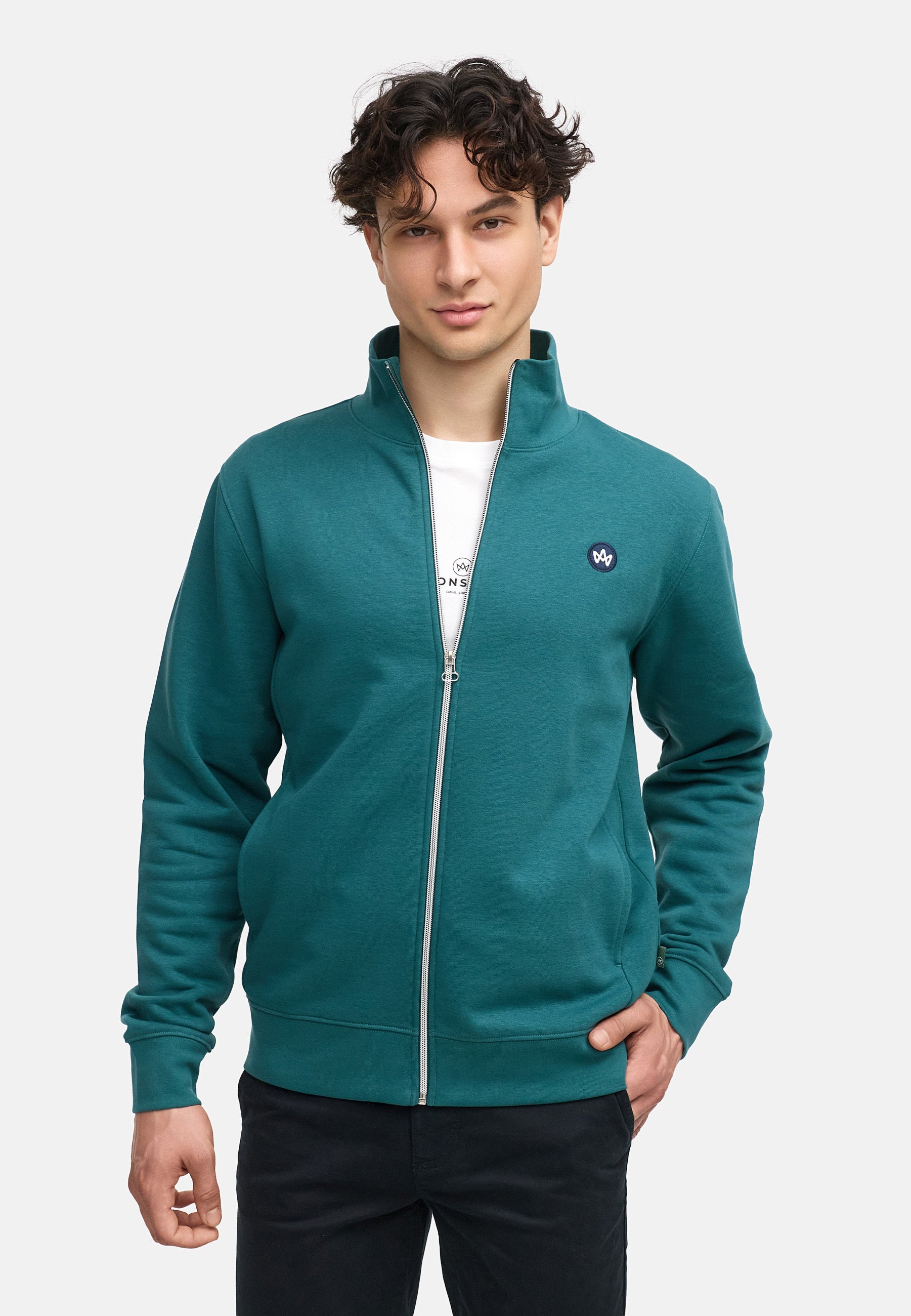 Sweatjacke KSLars Zipsweater Mediterranea