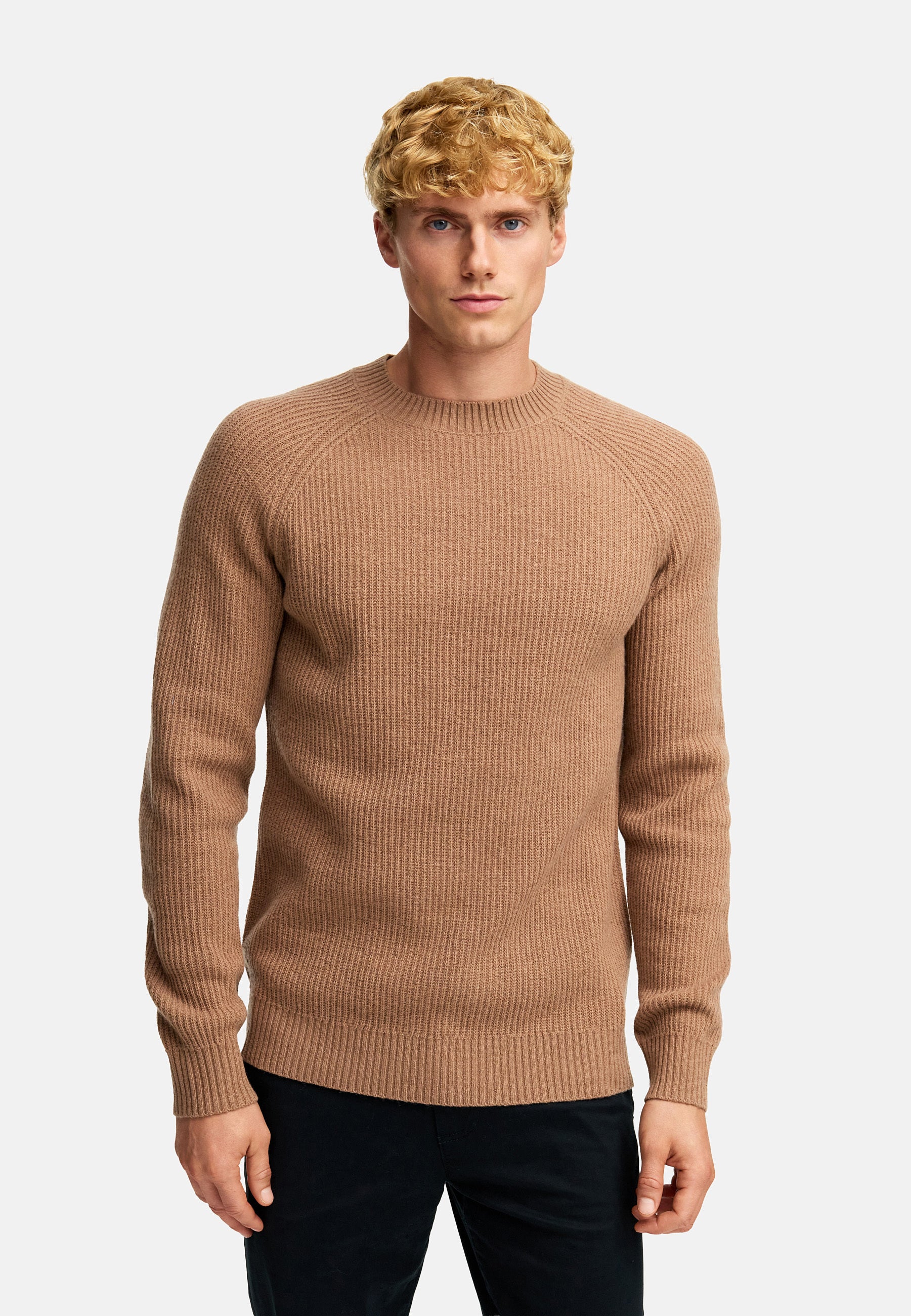 Strickpullover KSDorsey crew neck knit Wood smoke