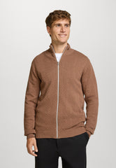 Strickjacke KSCarlo Zip Monks Robe Mix