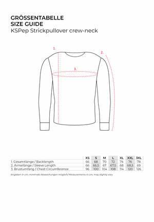 Strickpullover KSPep Lt Grey Mix Produktbild