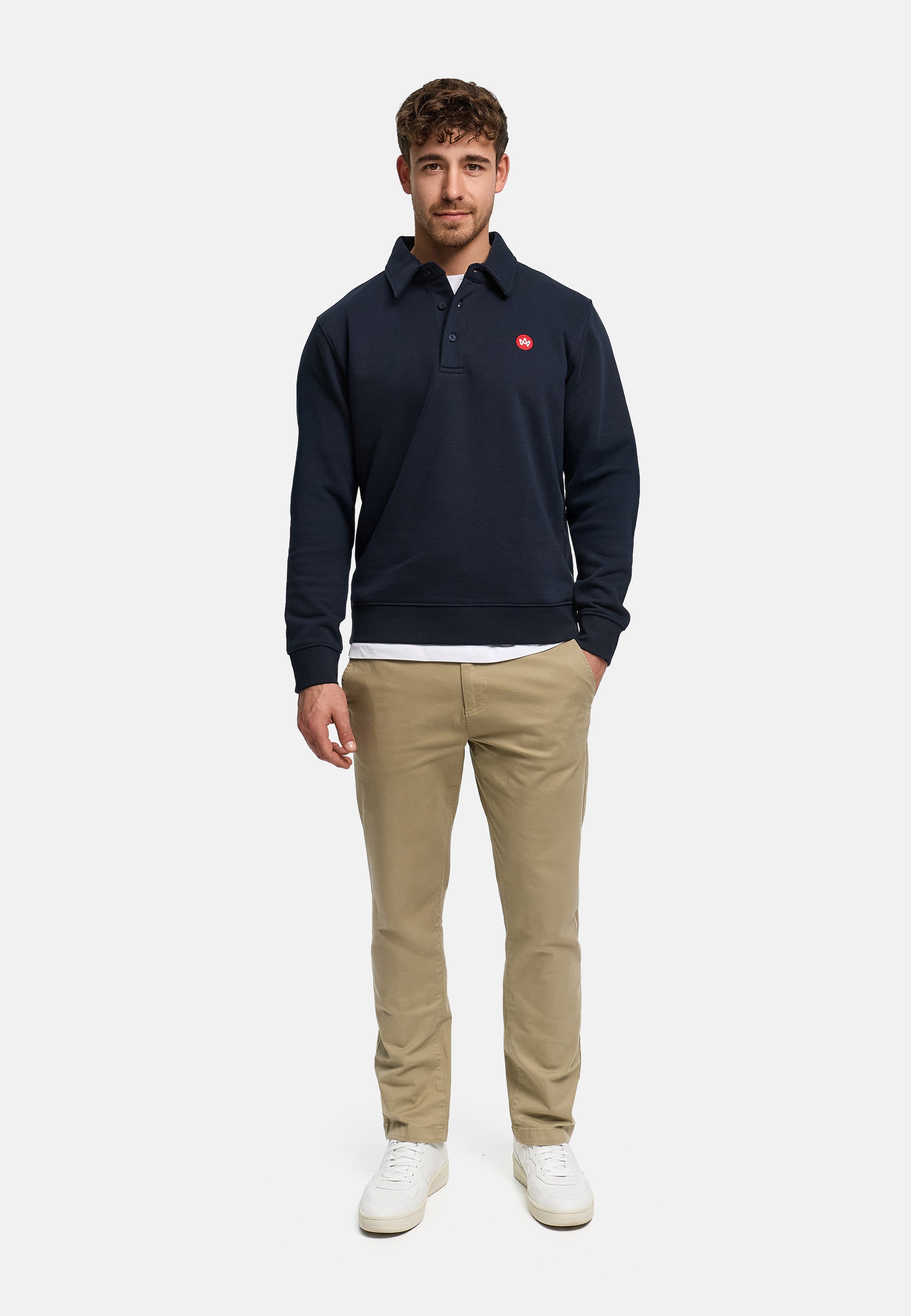 Sweatshirt KSLars Polosweater Sky Captain