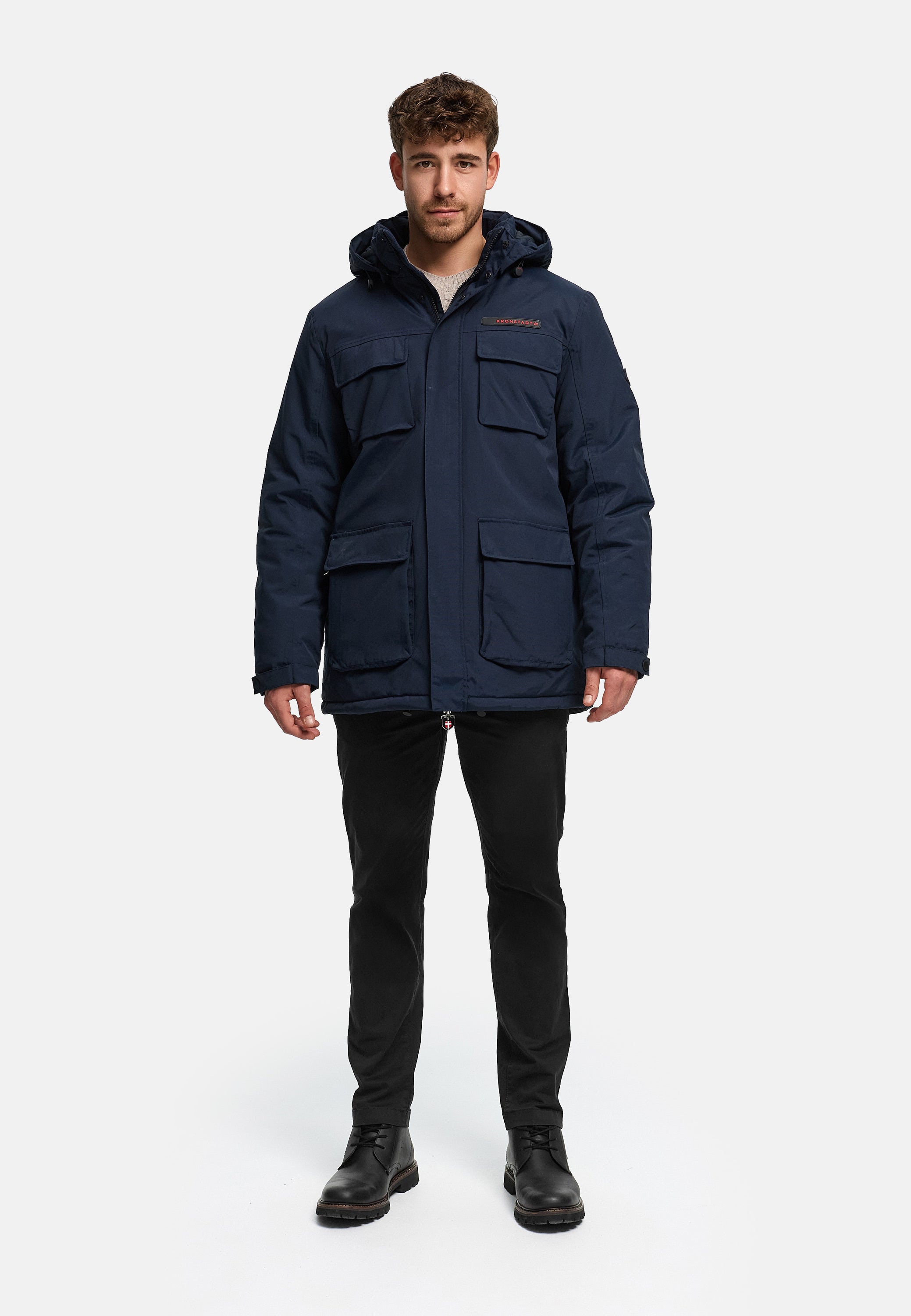 Winterjacke KSBourland hood jacket Sky Captain