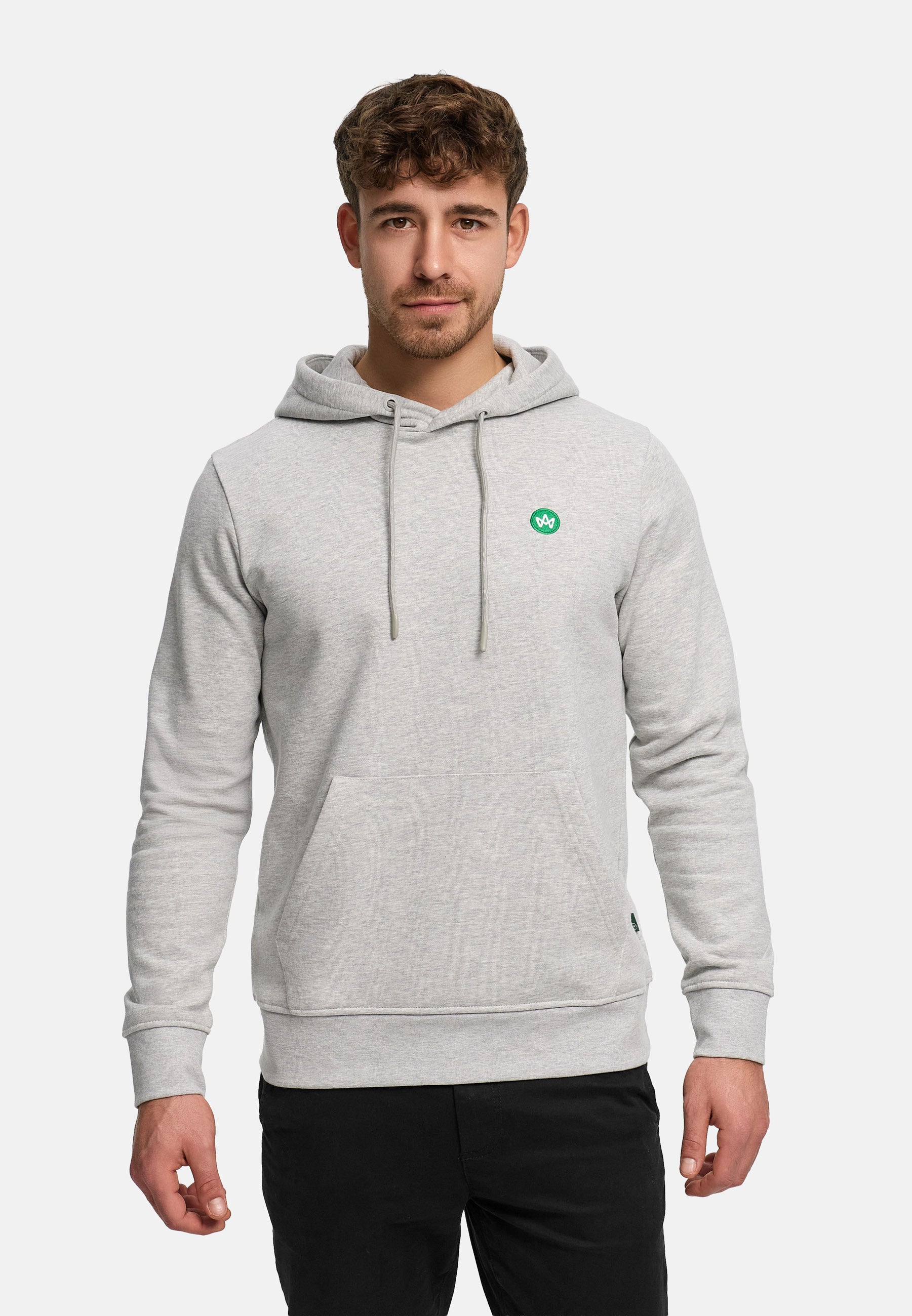 Kapuzenpullover KSLars Hoodie Lt Grey Mix