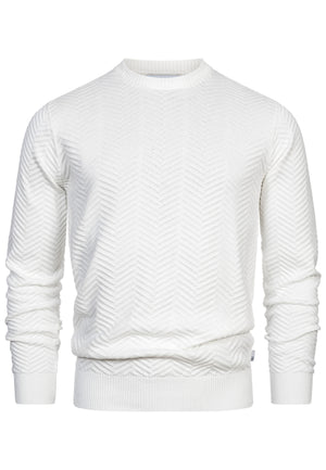 Strickpullover KSCarlo Snow White Produktbild