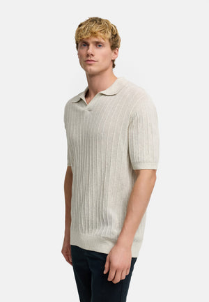 Poloshirt KSAlonzo Beige Mix Produktbild