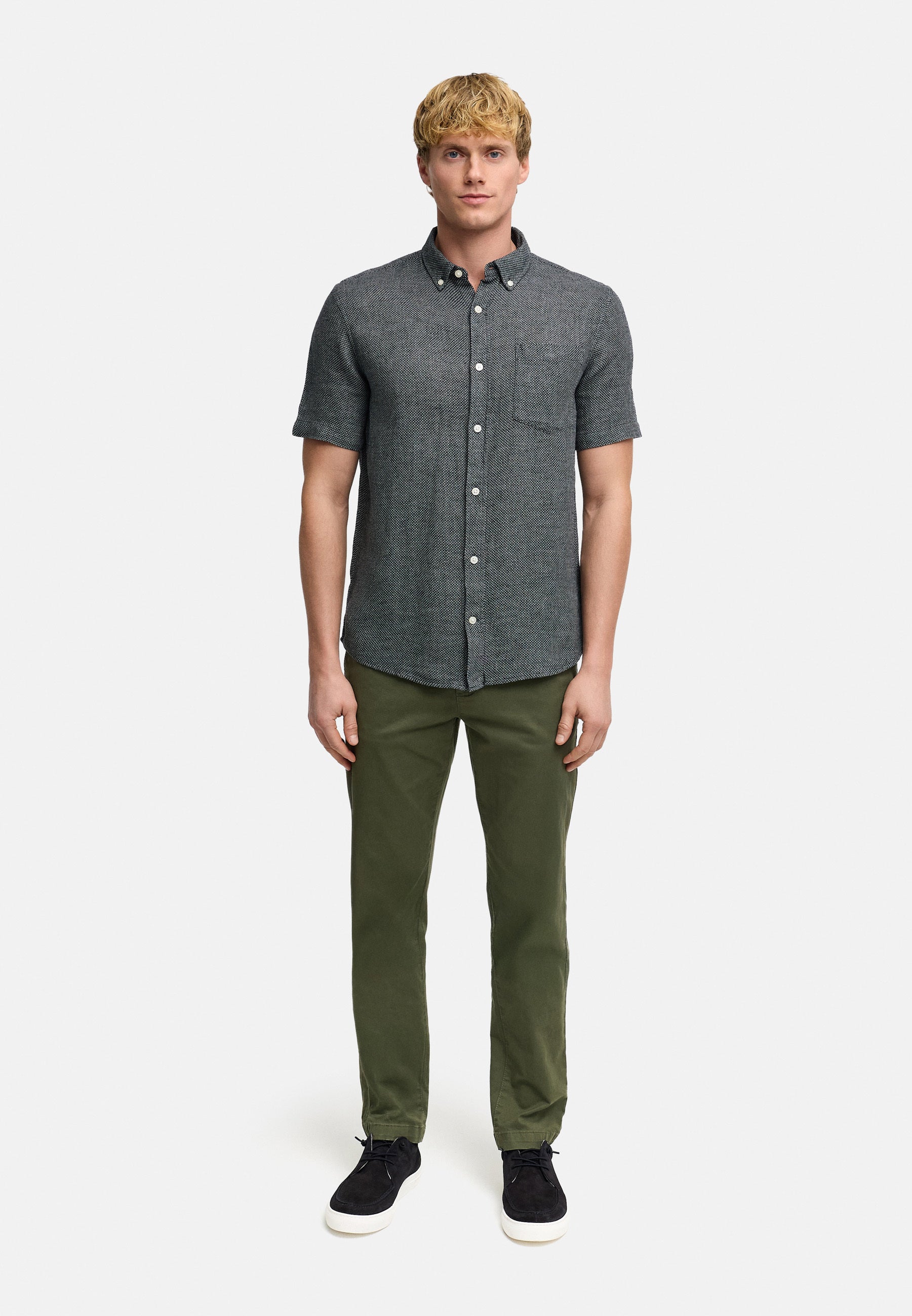 Hemd Kurzarm KSGallagher Black Produktbild