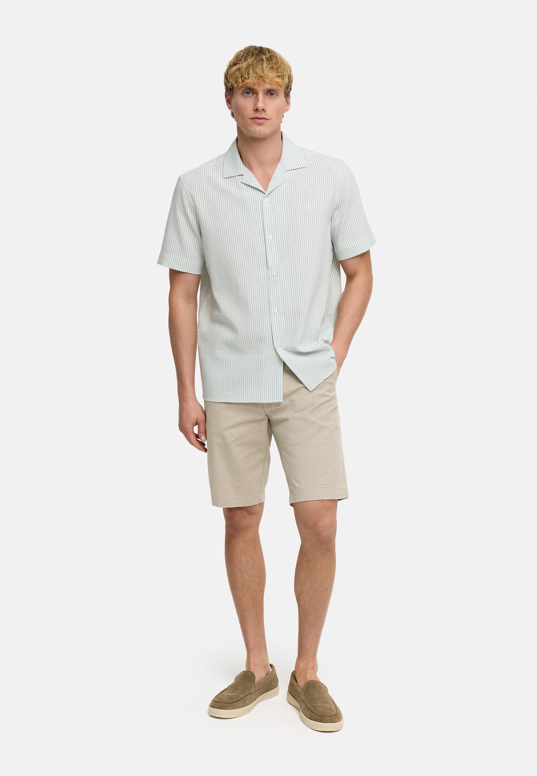 Hemd Kurzarm KSArlin Chinois Green