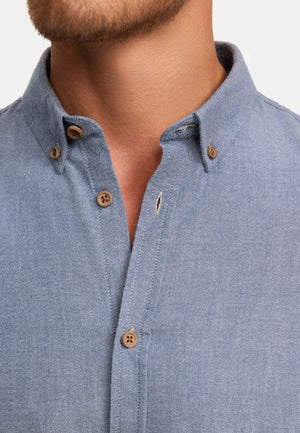 Hemd Langarm KSJohan Diego Navy Mix Produktbild