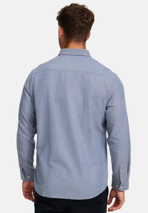 Hemd Langarm KSJohan Diego Navy Mix Produktbild