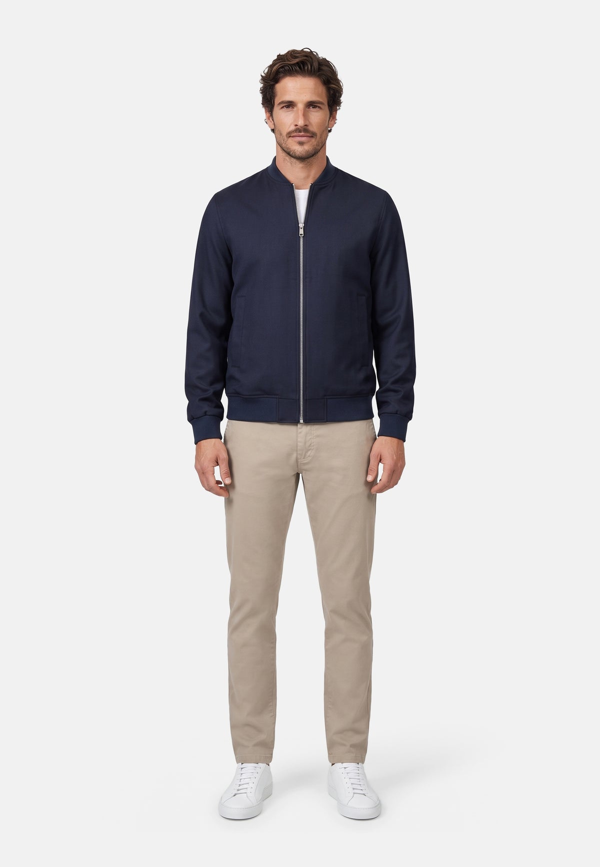 Transitional Jacket Hendrik Aviator Jacket Sky Captain