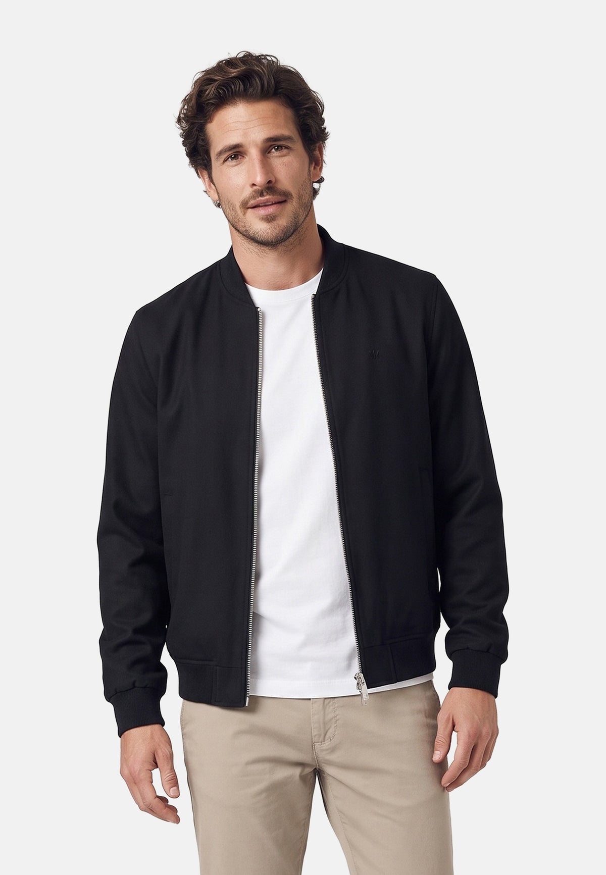 Übergangsjacke Hendrik Fliegerjacke Black
