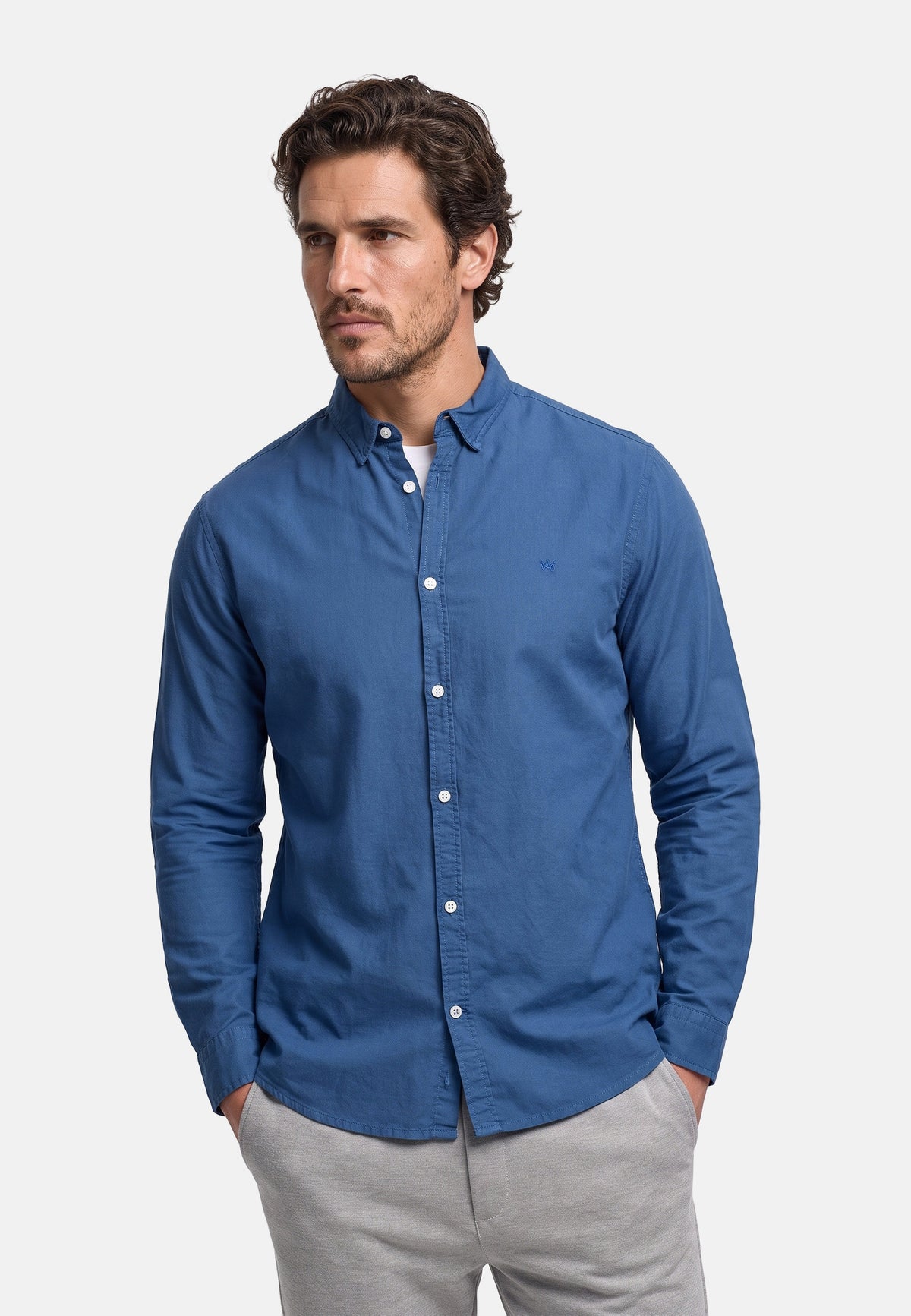 Long-Sleeved Shirt KSAsk Federal Blue