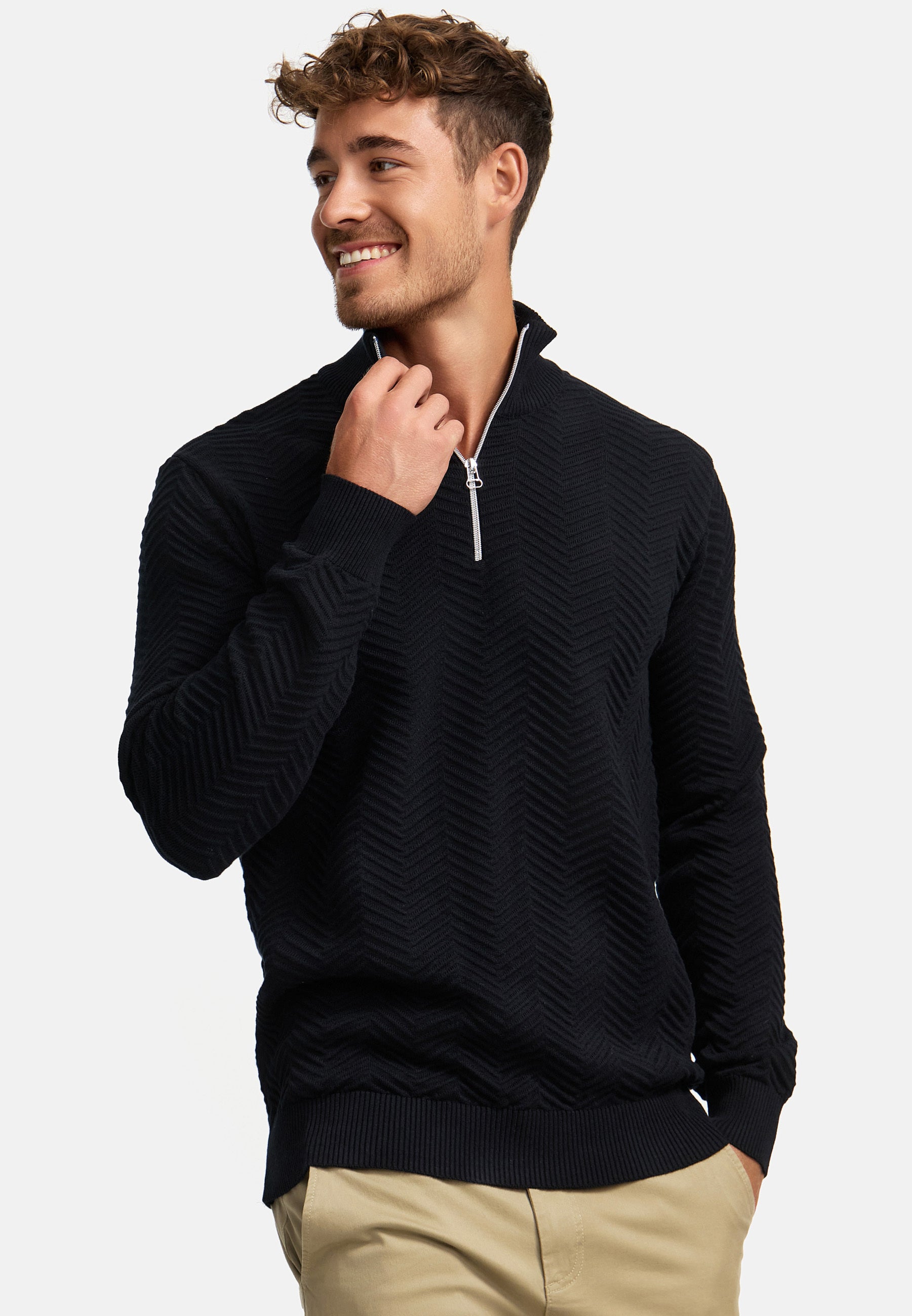 Strickpullover KSCarlo Half-Zip