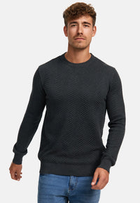 Strickpullover KSCarlo Charcoal Mix