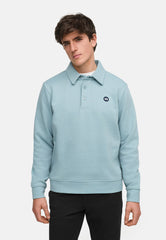 Sweatshirt KSLars Polosweater Stone Blue