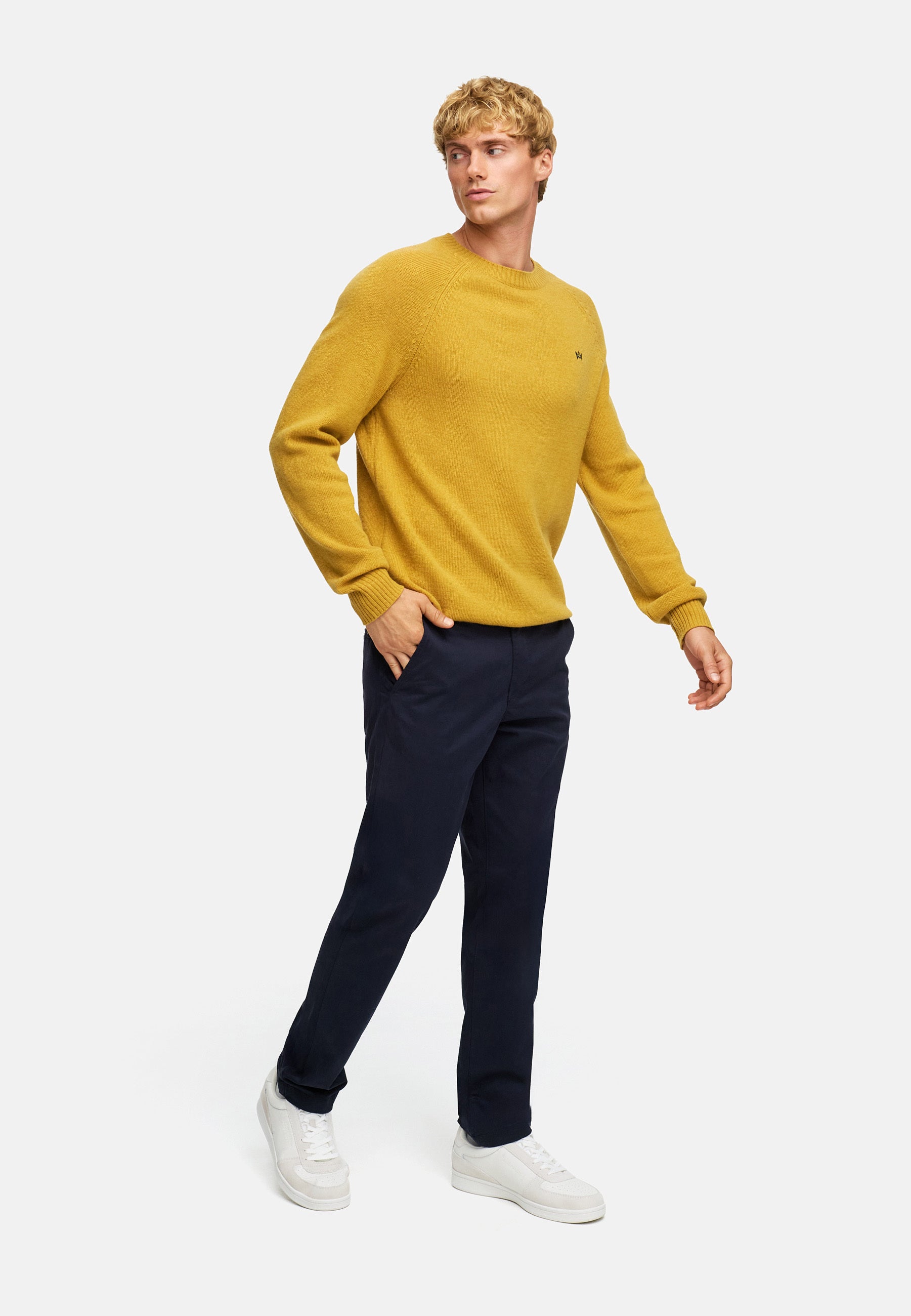 Strickpullover KSLarson crew neck knit Honey