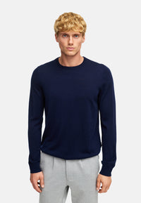 Strickpullover KSJohannes Merino Strick Sky Captain