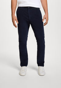 Chinohose KSEben Cord Tapered Sky Captain