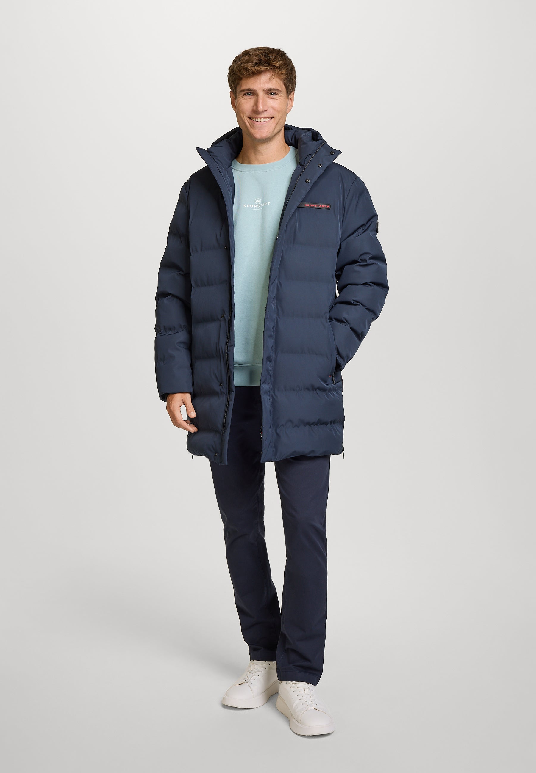 Winterjacke KSBourland hood jacket Sky Captain