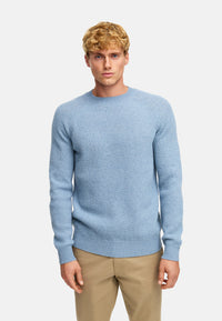 Strickpullover KSDorsey Strick Crew Neck Blue Shadow Mix