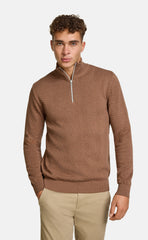 Strickpullover KSCarlo Half-Zip Monks Robe Mix