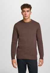 Strickpullover KSCarlo Chocolate Plum Mix