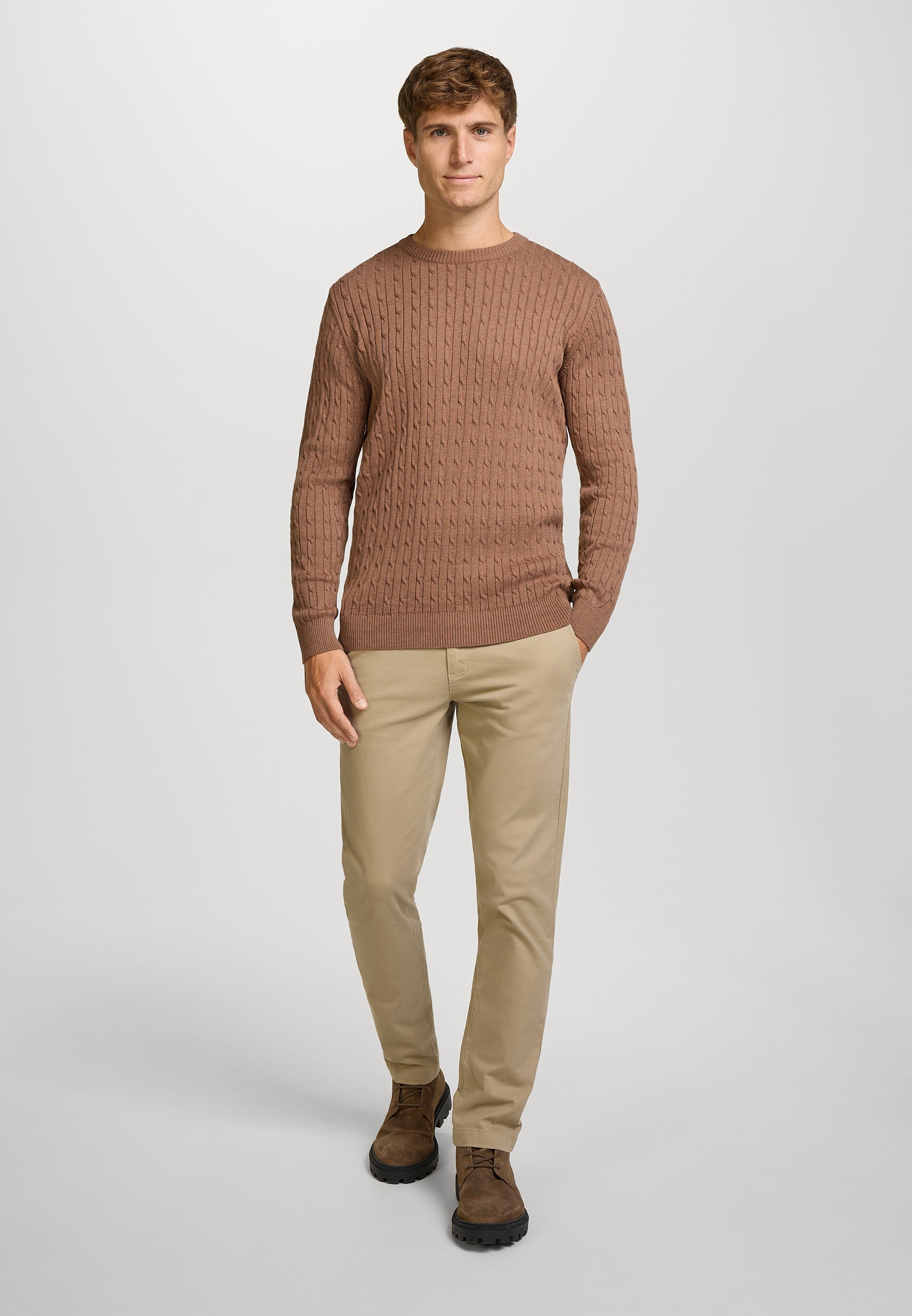 Strickpullover KSCable Monks Robe Mix