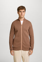 Strickjacke KSErik Zip Monks Robe Mix