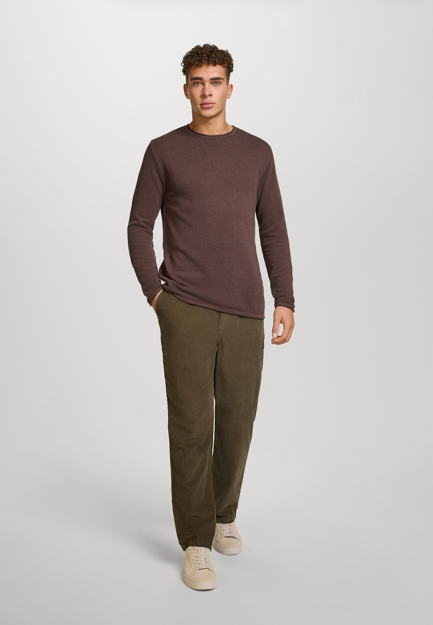 Strickpullover KSPep Chocolate Plum Mix