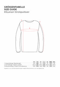 Strickpullover KSLarson Strick Crew Neck Charcoal Mix