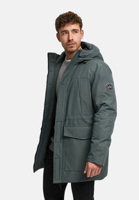 Winterjacke KSSutton mit Kapuze Urban Green