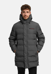 Winterjacke KSBourland hood jacket Dk Grey