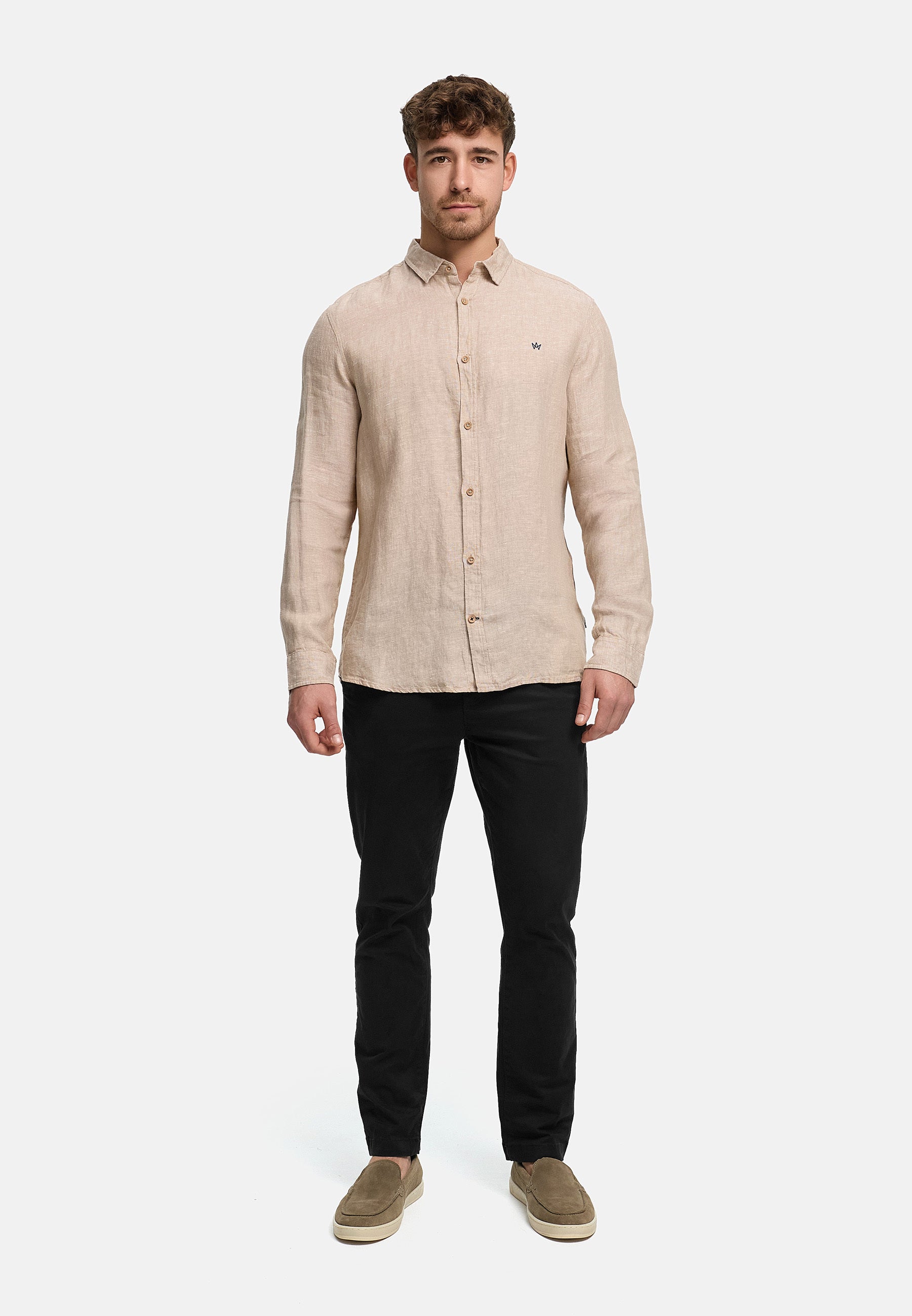 Hemd Langarm KSAyers Feather Gray