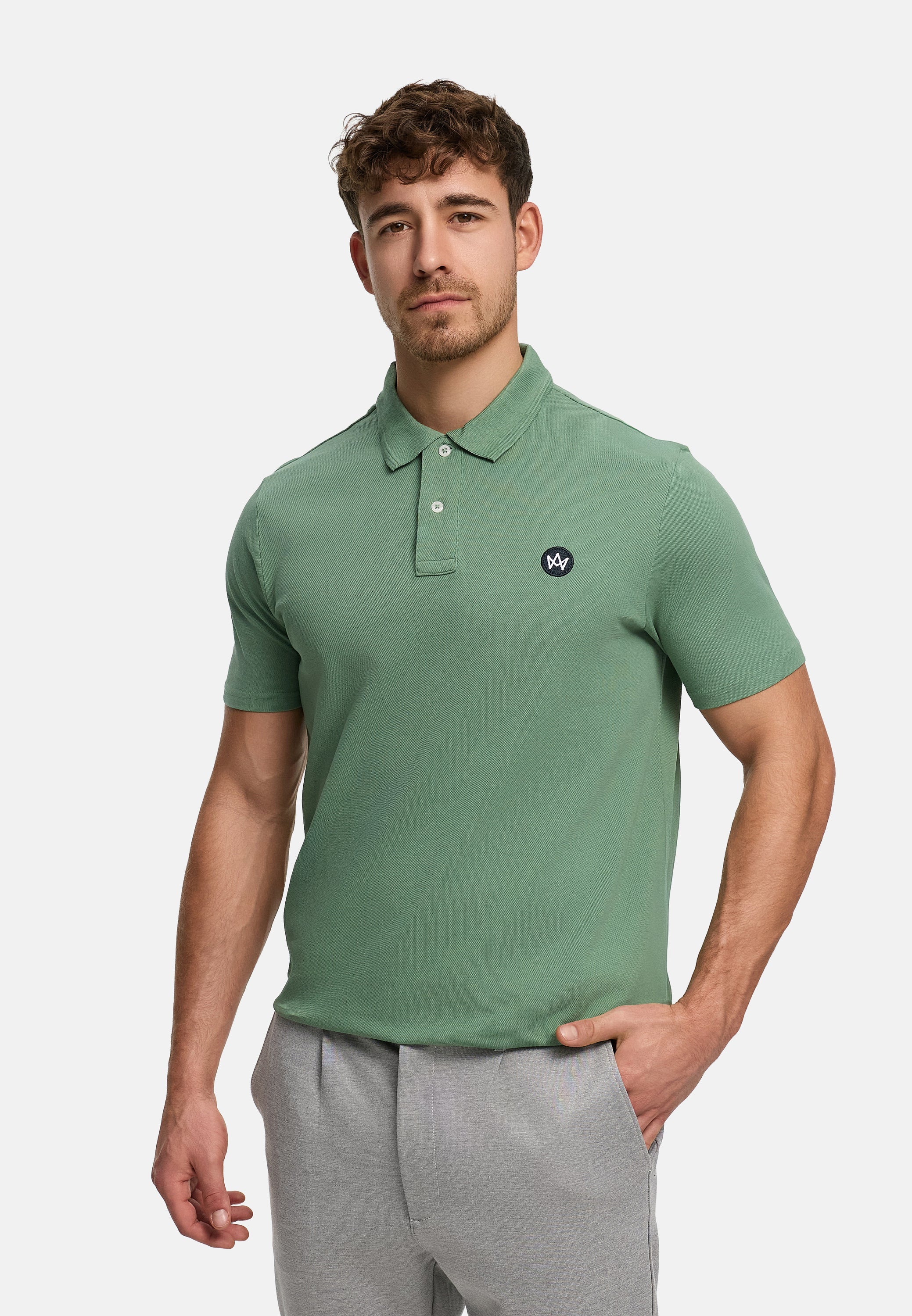 Poloshirt KSImber Hedge Green