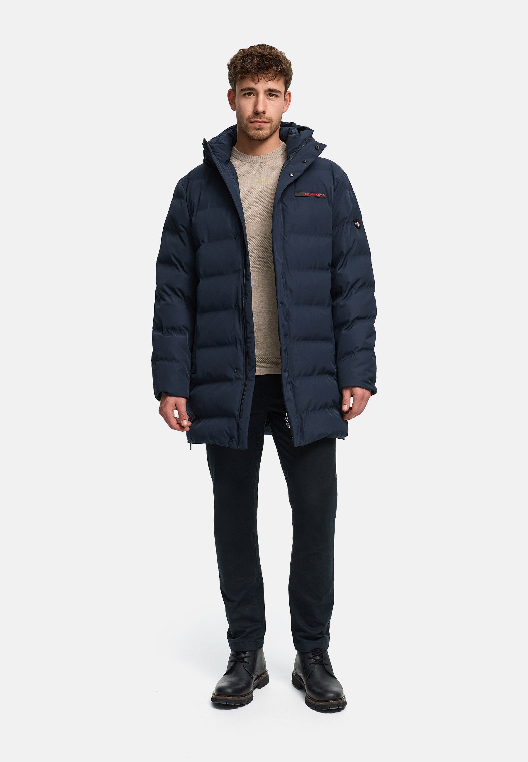 Winterjacke KSBourland hood jacket Sky Captain