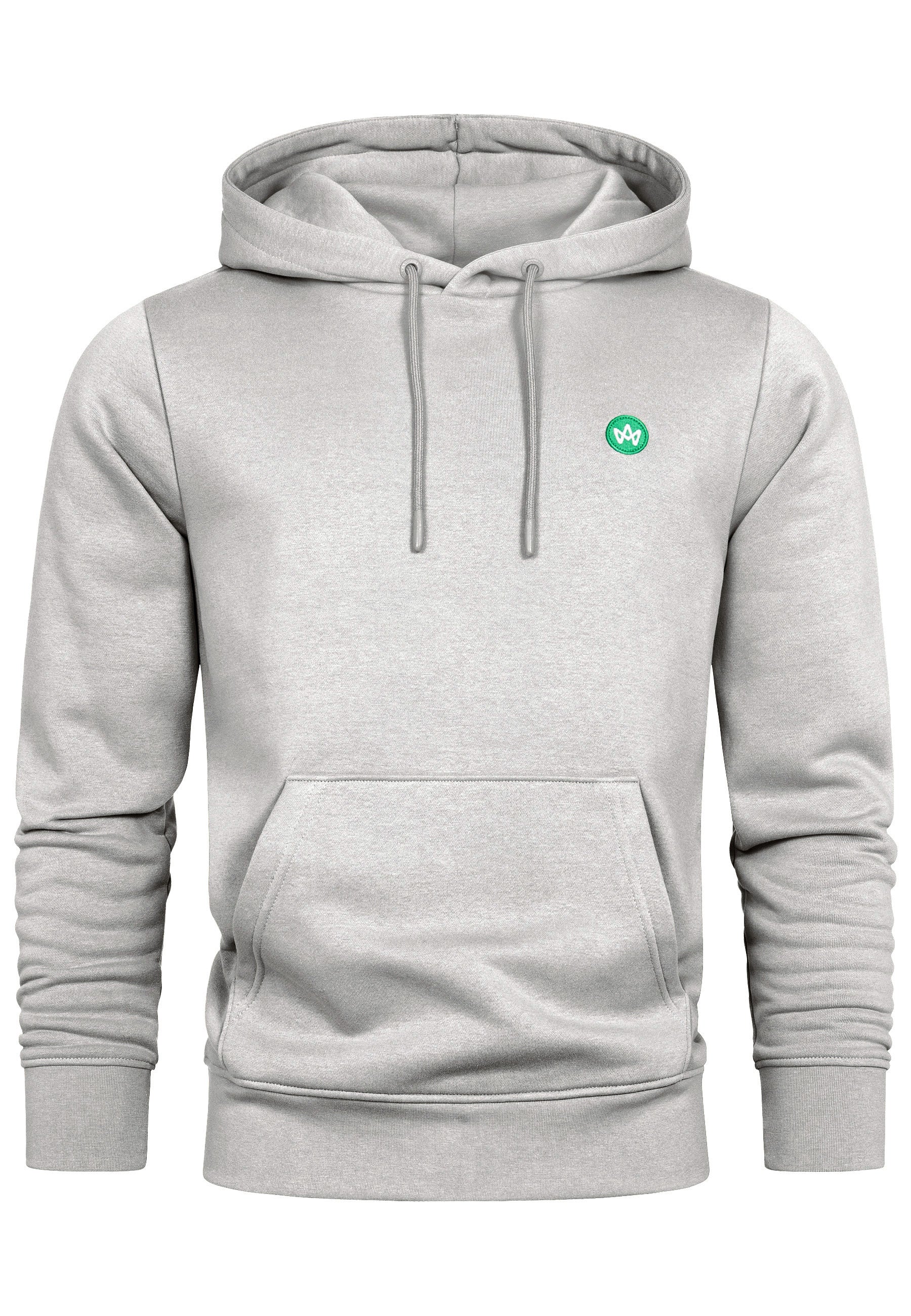 Kapuzenpullover KSLars Hoodie Lt Grey Mix Produktbild