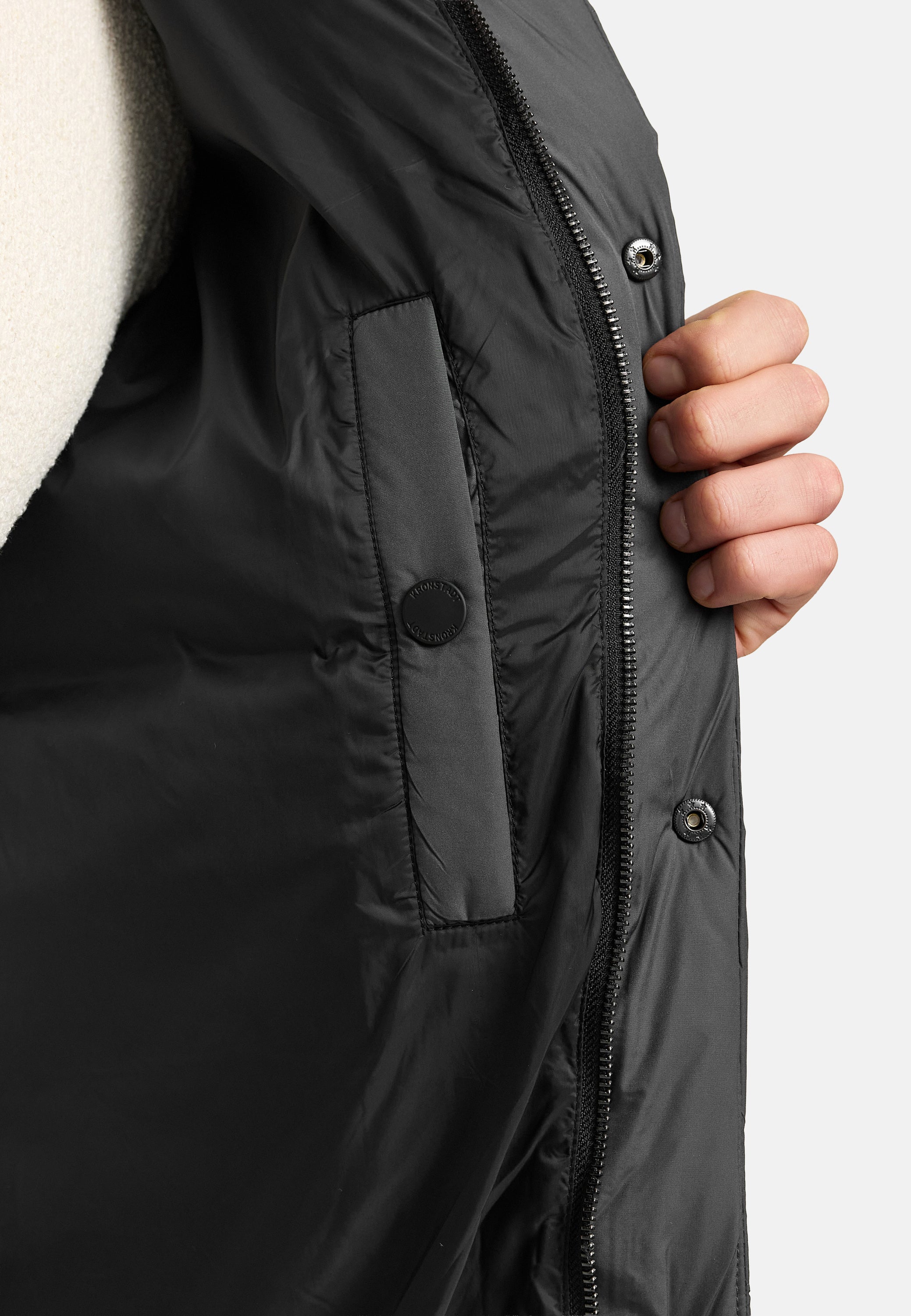 Winterjacke KSStevens Steppjacke Dk Grey Produktbild