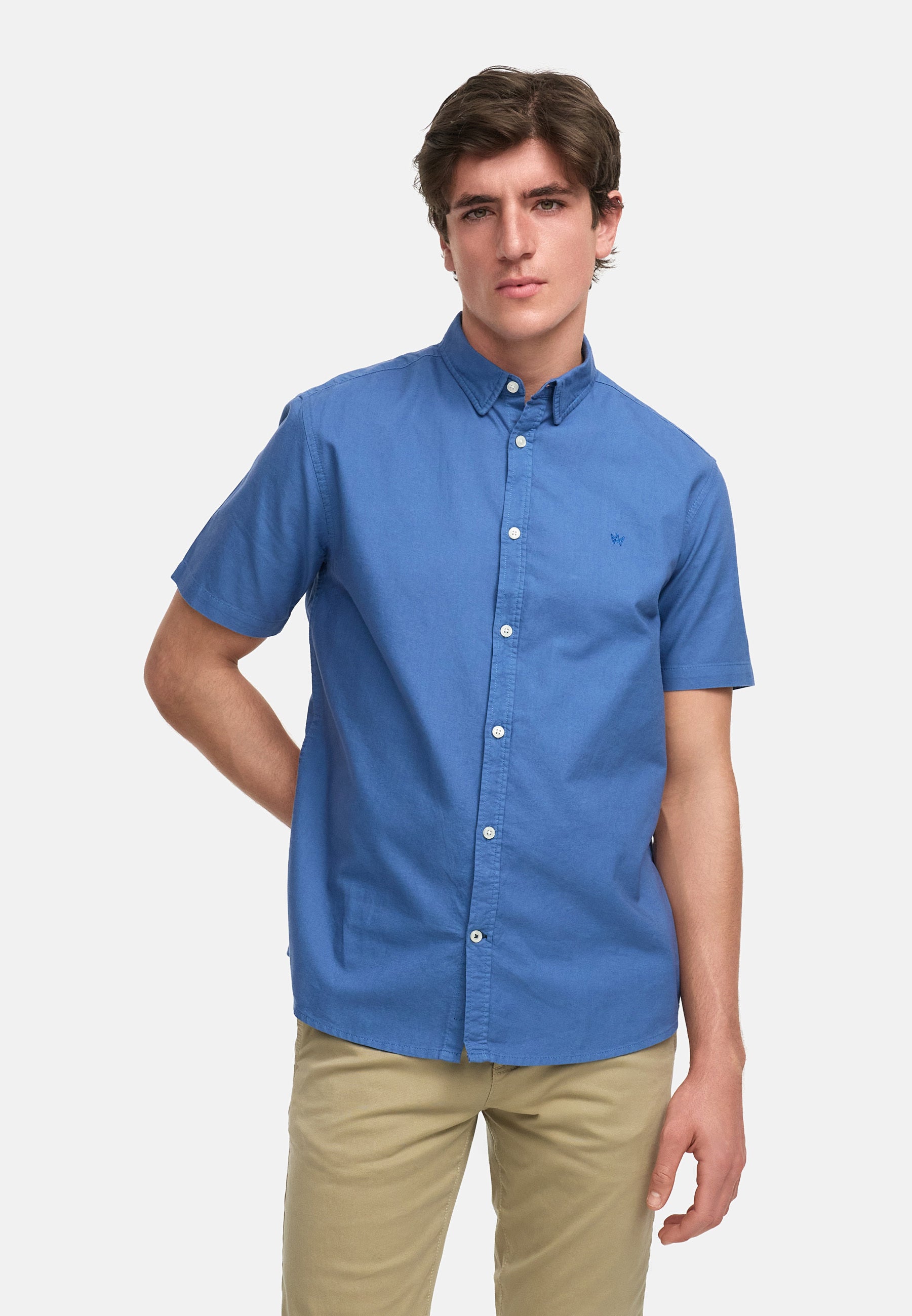 Hemd Kurzarm KSAsk Federal Blue