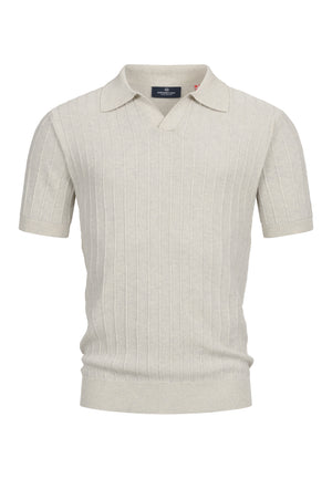 Poloshirt KSAlonzo Beige Mix Produktbild